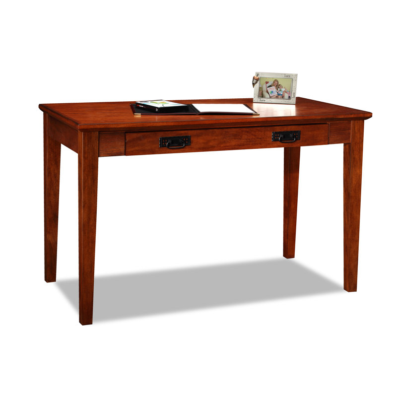 Hutsonville Creek Wood Laptop Desk in Mission Oak