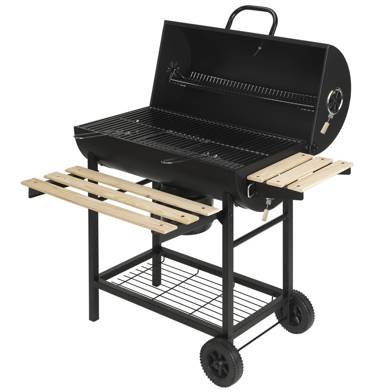 Dakota Fields Barrowman 105cm W Charcoal Grill