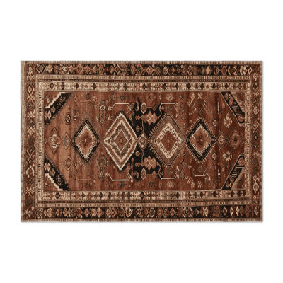 Turkish Brown Indoor and Outdoor Area Rug