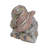 Trinx 15" Grey Caterpillar With Sun Hat, Solar Eyes Garden Statuary