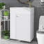 Meuble-lavabo flottant moderne de 18,5 po avec lavabo en résine