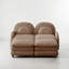 Canapé 2 places en tissu Geneveve Teddy-1431898322