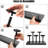 Modern Black 5-arm Metal Candle Holder