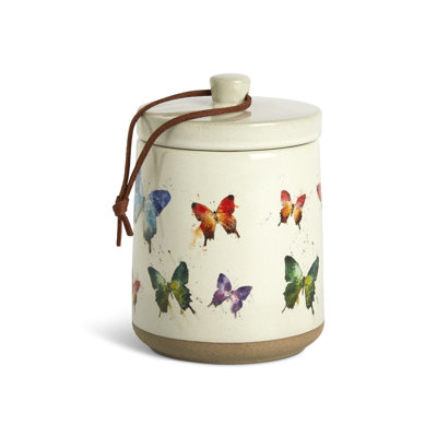 Butterfly Collection Kaleidoscope Candle With Lid - 7.5Oz