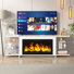 Eland 70.47'' TV Stand With Electric Fireplace