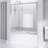 60 In. W X 62 In. H Single Sliding Shower Door For Bathtub In Chrome,  1/5 Inch Thick Clear Tempered Glass  | Stainless Steel Handle-121012721