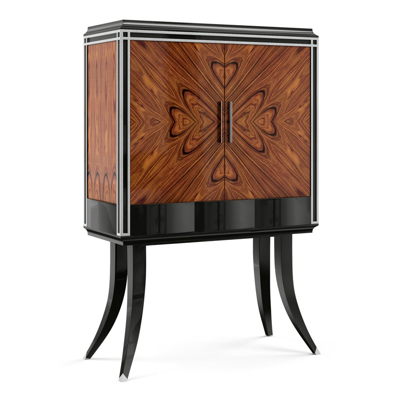 Glass Bar Cabinet