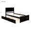 Lit plate-forme avec lit gigogne-1557107884