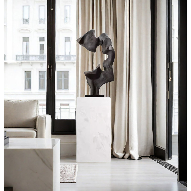 Figurine Creative Sculpture, Blacks Blanc