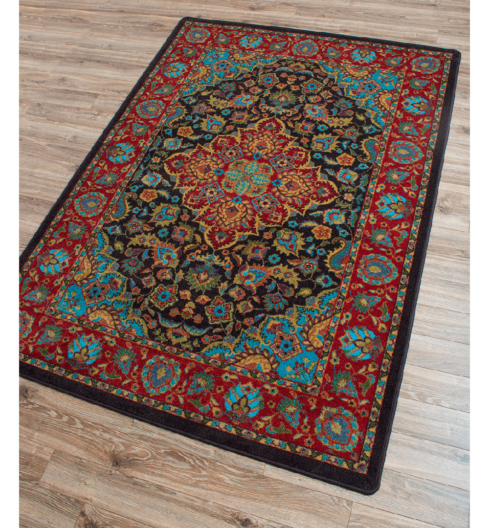 Prolley Oriental Indoor Rug Bungalow Rose Rug 