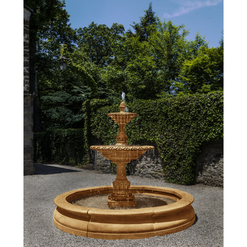 Charleston Fountain, Travertine