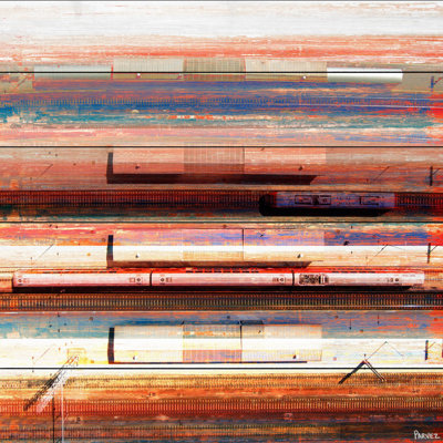 " Trains On Tracks " by Parvez Taj