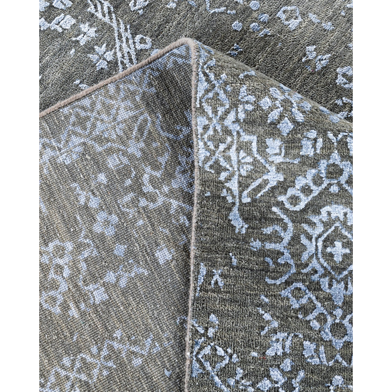 Overdyed One-of-a-Kind 8' 1" X 10' 1" Hand Knotted Area Rug