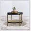 Table de bout ronde noire Benson