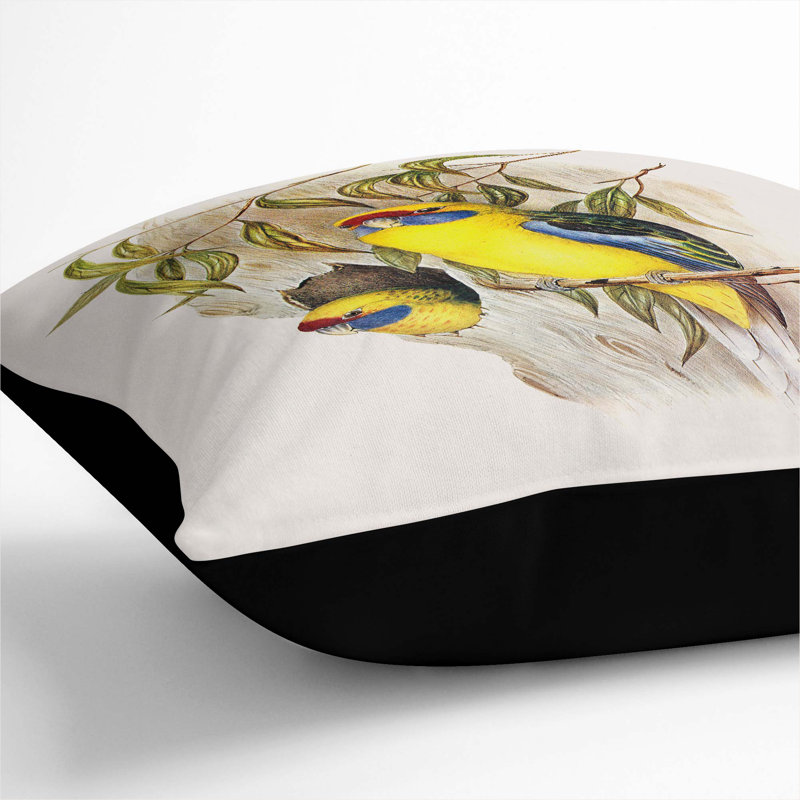 Square Throw Cushion, 55 x 55 cm, Black