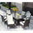 6 - Person Wicker Patio Dining Set with Rectangular Table , Cushions Included