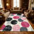 1PC Watercolor Pink Black Grey Polka Dot area rugs for Living Room, Soft, All seasons, Easy-maintain, Washable Indoor mat, Farmhouse suitable for dining table, bedroom, kitchen, entryway, home office, patio Home Decor, Outdoor Decor.-154189710