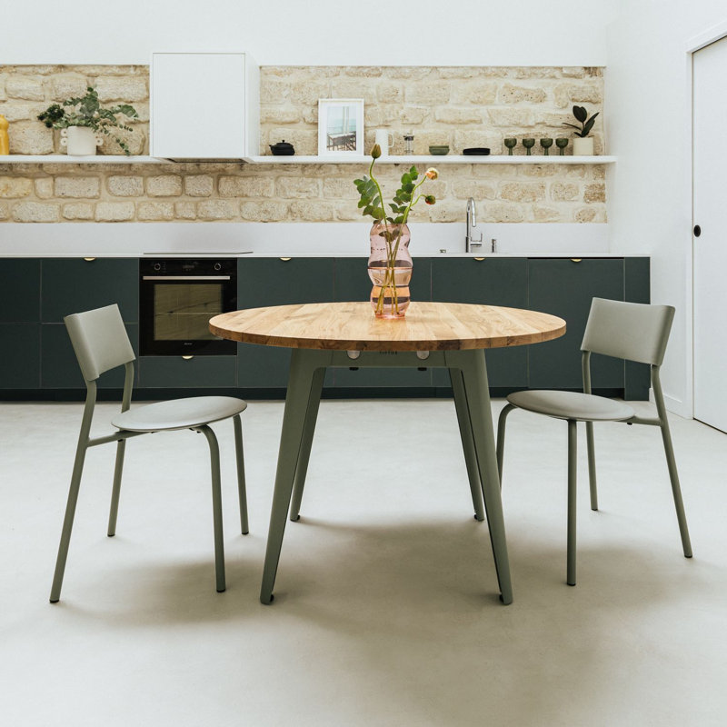 SSD Recycled Plastic Dining Side Chair, Eucalyptus Grey