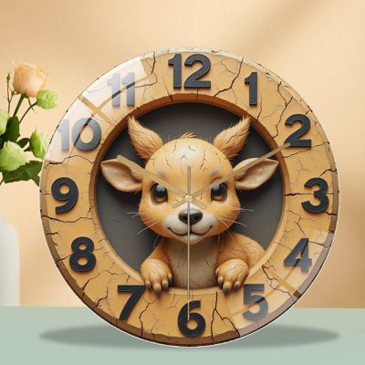 Horloge murale mignonne 12 po