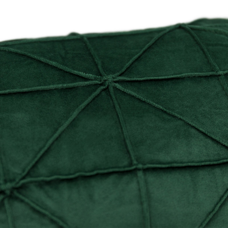 3D Flower Throw Pillow Handmade Velvet Throw Pillow Cover Decorative Geometric Accent Pillow Case Lumbar Cushion Cover
