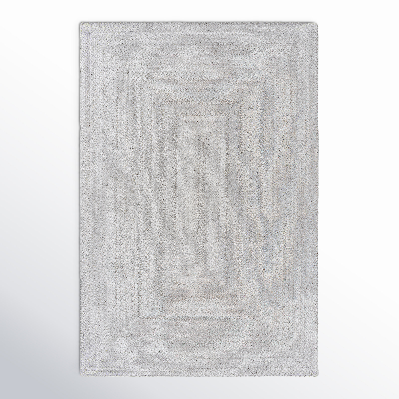 Hinton Cream Hand-Woven Outdoor Rug, Rectangle 8'10" x 12'