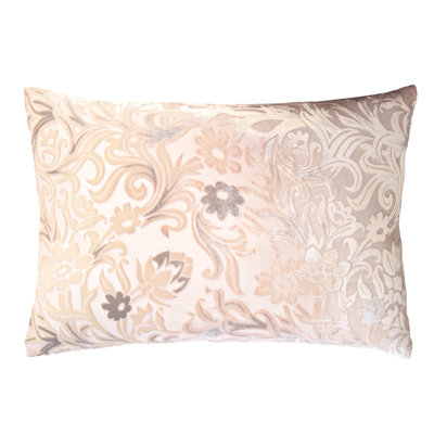 Lumbar Velvet Pillow Cover & Insert