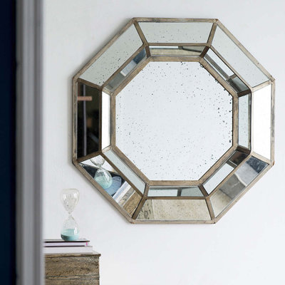 Zachariah Wood Frame Wall Mirror