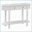 Table basse de style rétro avec panneau de fibres à densité moyenne et amp; Placage de pin - peu encombrant pour le salon / l'entrée, facile à nettoyer-795775212