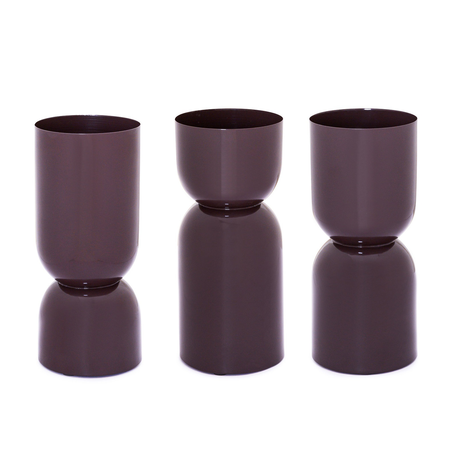 Vase Iron , Brown