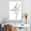 Danseuse de ballerine Enn One Line-108434510