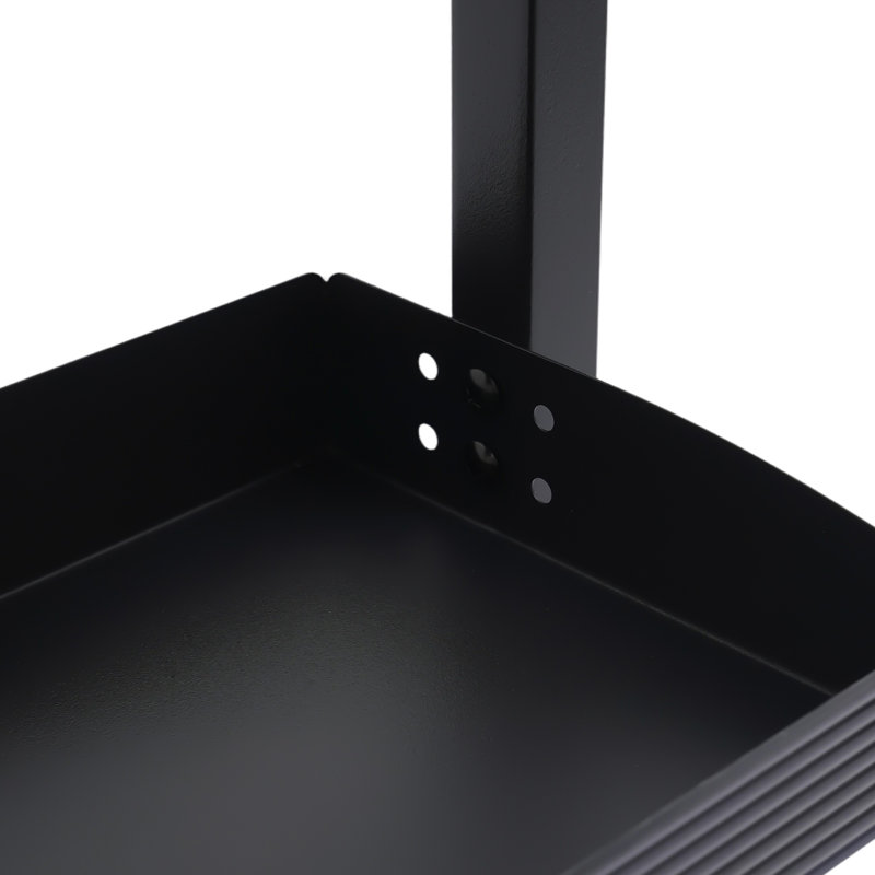 Étagère de bureau à 2 niveaux Marrugo, Noir