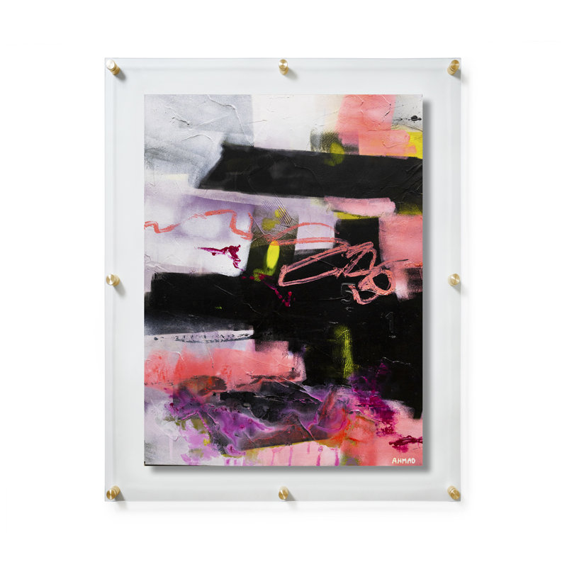 Impression sur cadre flottant sur papier beaux-arts, H 34 po x l 44 po, Impression encadrée sans passe-partout