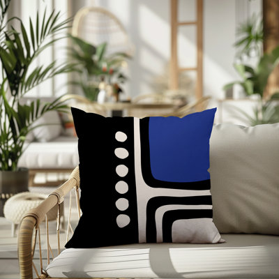 Oreiller carré réversible intérieur / extérieur Tobe Minimalist