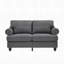 Canapé-causeuse en tissu de polyester-686646567
