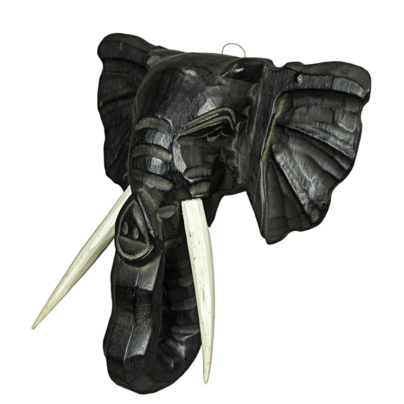 Sculpture en bois d'éléphant