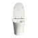 Elongated Smart Toilet Bidet with Auto Flush, Heated Seat, Air Drying, Remote Control, LED Display