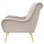 Fauteuil d'appoint à coussin serré Lundy Stone-935091032