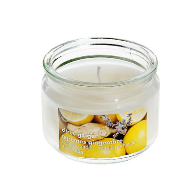 Bougie parfumée au gingembre