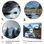 Ensemble de salon d'art mural canadien Canadablack And White Mountain Reflections I-93048424