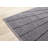 Maya Grey Black Intersecting Lines Area Rug-2109130731