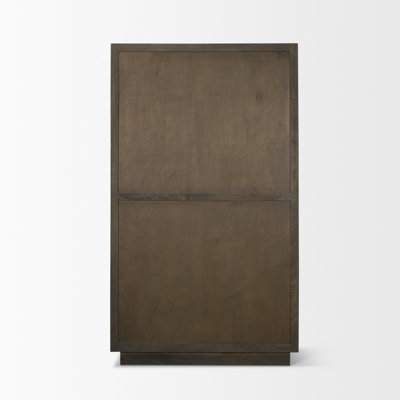 Mango Reeded Accent Cabinet