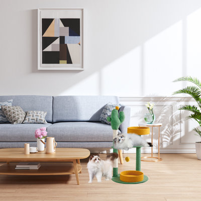 Ehrenfried 37.8'' H Cat Tree
