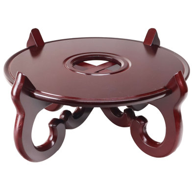 Cross Leg Oriental Fish Bowl Stand by Alcott Hill