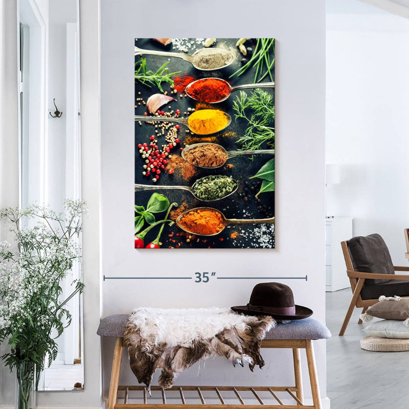 Sur toile, H 24 po x l 36 po x P 1,25 po