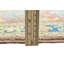 Tapis de couloir oriental brun Kazak