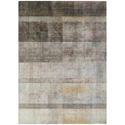 Charlack Striped Indoor / Outdoor Rug