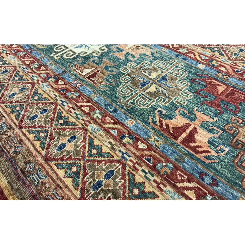 Afghan One-of-a-Kind 9'10" X 13' Area Rug