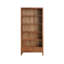 Armoire de rangement simple et moderne entièrement en bois massif pour plancher de salon