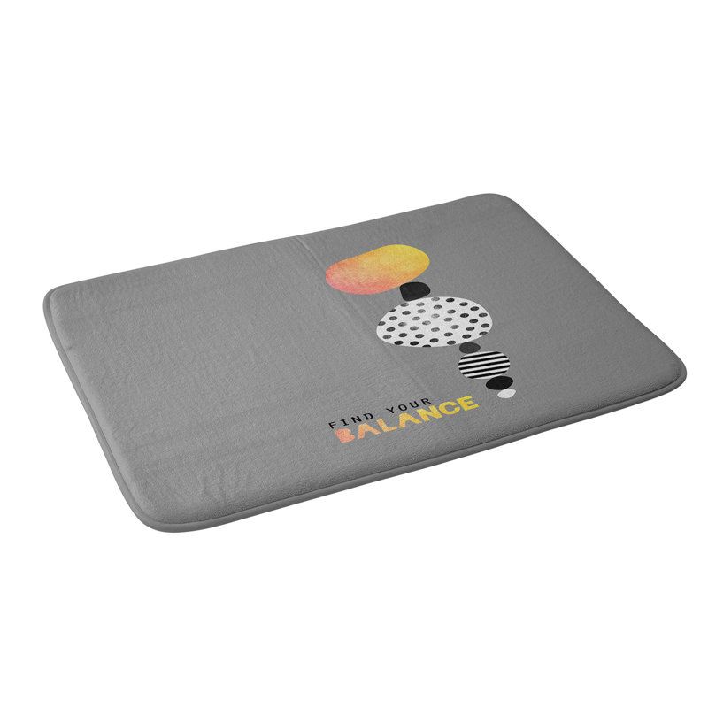 Tapis pour salle de bain elisabeth fredriksson find your balance