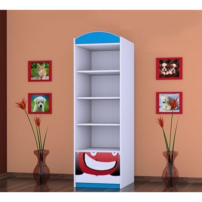 Zev 1 Door Wardrobe, Blue